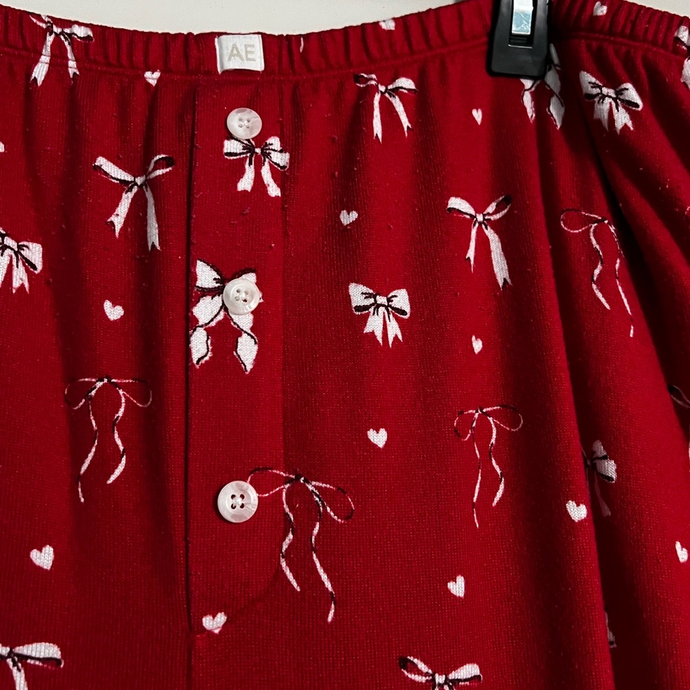 AE Luxe Plush Long-Sleeve & Pant PJ Set - Picture 7 of 10